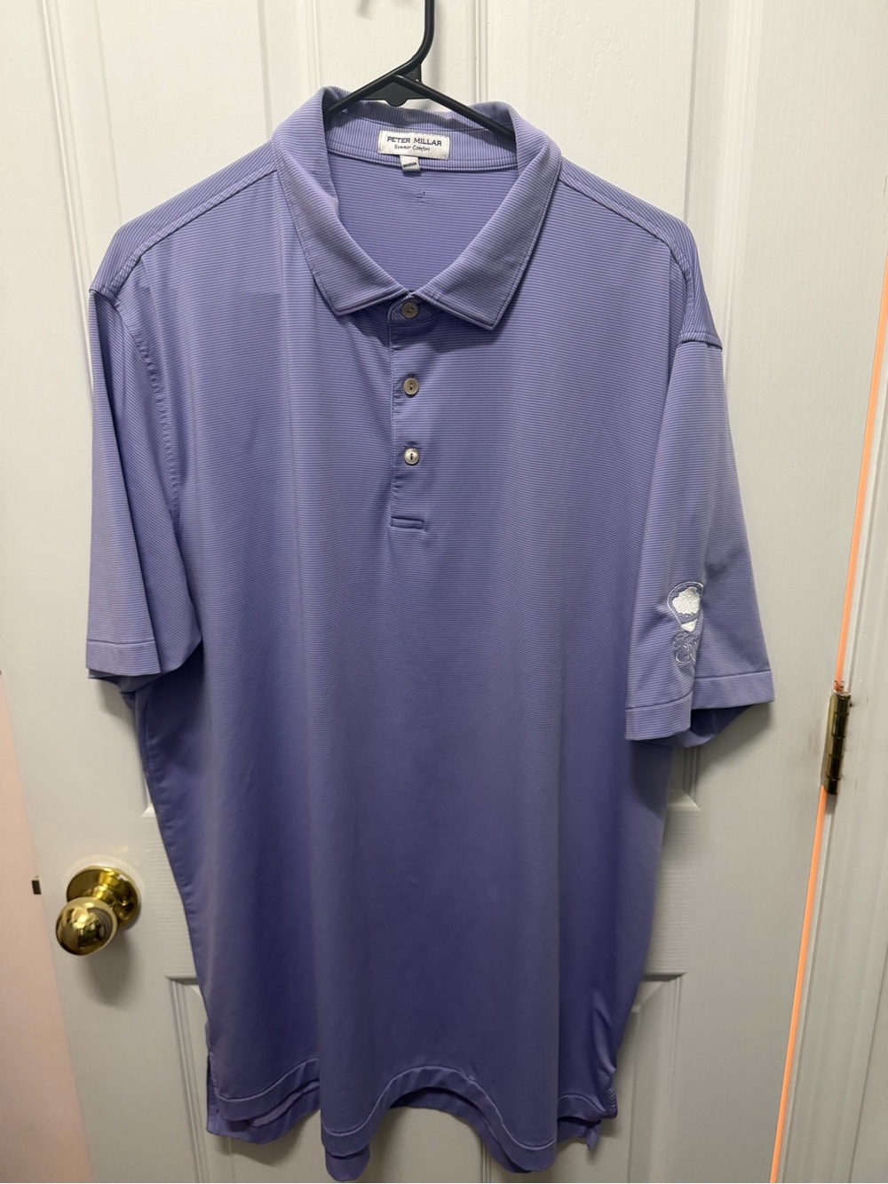 Peter Millar Lavender Performance Polo